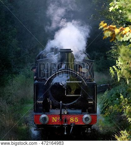 North Yorkshire Moors Railway. Goathland, Yorkshire, Uk, October 2022. Steam Festival Weekend.