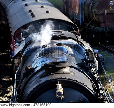North Yorkshire Moors Railway. Goathland, Yorkshire, Uk, October 2022. Steam Festival Weekend.