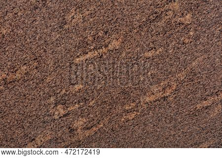 Giallo California Granite Background, Texture In Brown Color As Part Of Your Design Work.