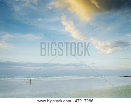 Uma imagem da bela paisagem de Broome Austrália