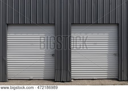 Self Storage And Mini Storage Garage Units. Personal Warehouse Lockers Provide Safe And Secure Stora