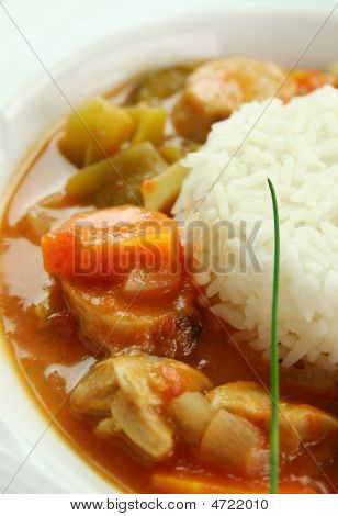 Kylling Gumbo