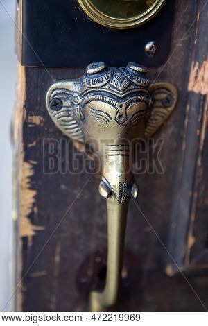 Indonesian Elephant Decoration Thats A Door Knob