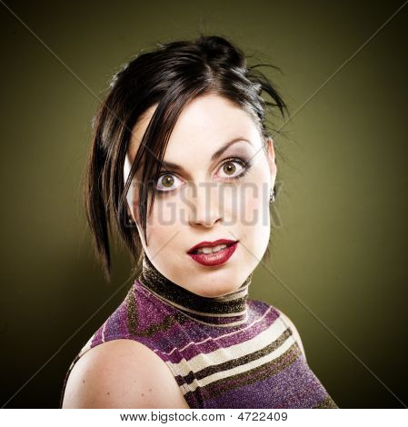 Girl In Studio