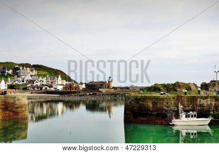 보트 Portpatrick 하버 뷰