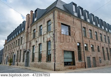 Mechelen, Antwerp, Belgium, 16th Of November, 2022, The City Library In The Old Predikheren Monaster