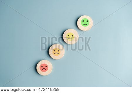 Level Of Mental Health Assessment Max Positive. Thinking Boost Energy Or Fresh Wellness Emotion With