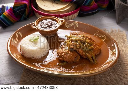Tortitas De Carne, Meat Pancakes. Popular Recipe In Mexico And Latin America, Tortitas Are Similar T