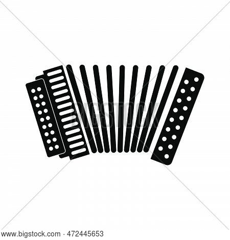 Accordion Icon Vector Trendy Style Illustration On White Background..eps