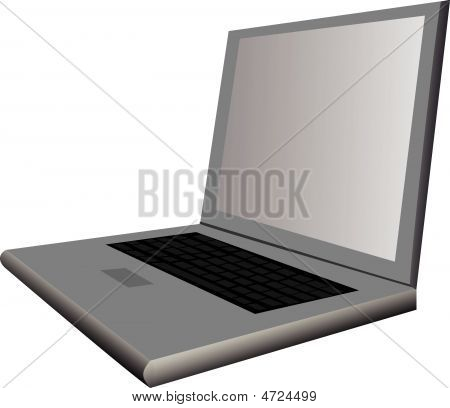 Ilustrace v pohodě hledá Laptop