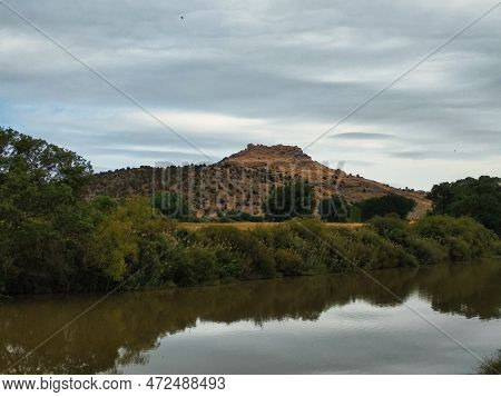Fortress Of Gormaz Soria On The Banks Of The Duero Camino Del Cid