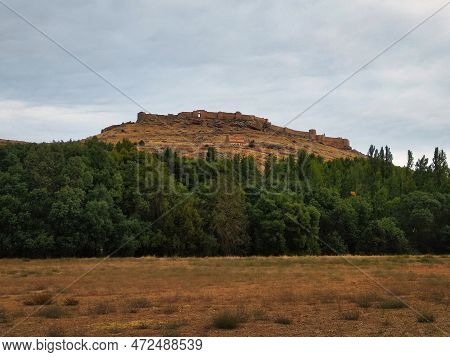 Fortress Of Gormaz Soria On The Banks Of The Duero Camino Del Cid