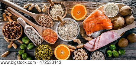 Composition With Food Products Rich In Thiamine Or Vitamin B1
