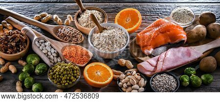 Composition With Food Products Rich In Thiamine Or Vitamin B1