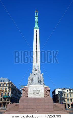 Anıt özgürlük (1935). Riga, Letonya