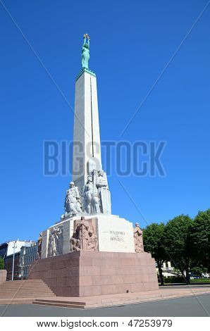 Anıt özgürlük (1935). Riga, Letonya
