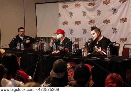Livonia, Michigan -usa- March 05, 2023: Astronomicon 6 Convention At The Burton Manor