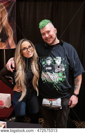 Livonia, Michigan -usa- March 05, 2023: Astronomicon 6 Convention At The Burton Manor