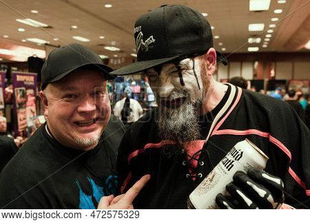 Livonia, Michigan -usa- March 05, 2023: Astronomicon 6 Convention At The Burton Manor