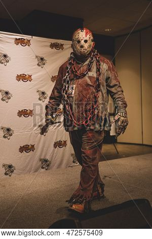 Livonia, Michigan -usa- March 05, 2023: Astronomicon 6 Convention At The Burton Manor