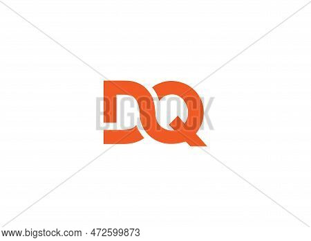 Initial Dq Letter Logo With Creative Modern Business Typography Vector Template.