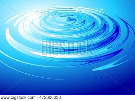 Сircles On The Water. For Your Own Design.