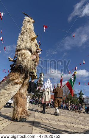 Masquerade Festival In Elin Pelin, Bulgaria. Culture, Indigenous