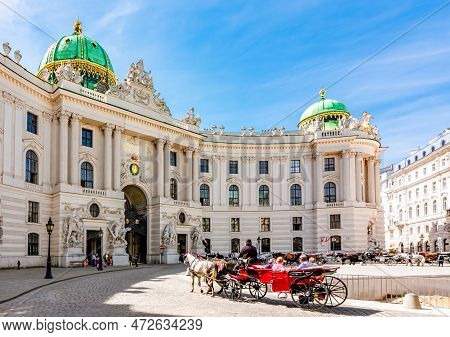 Hofburg Palace On St. Michael Square (michaelerplatz), Vienna, Austria