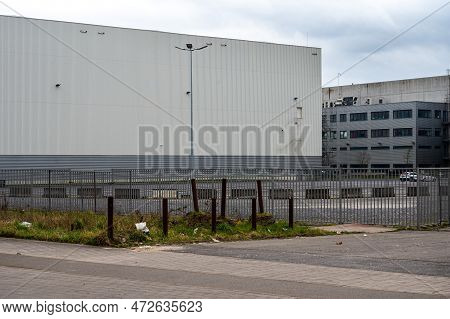 Forest,  Brussels Capital Region, Belgium, March 4, 2023 - Headquarters Of The Renault Car Industry