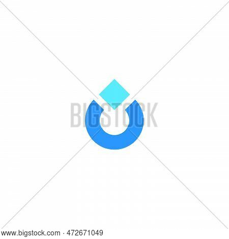 Water Drop Icon. Simple Style Global Warming Poster Background Symbol. Water Drop Brand Logo Design 