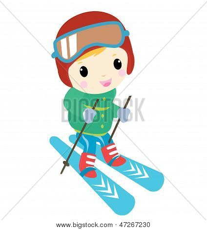 skiløb kid