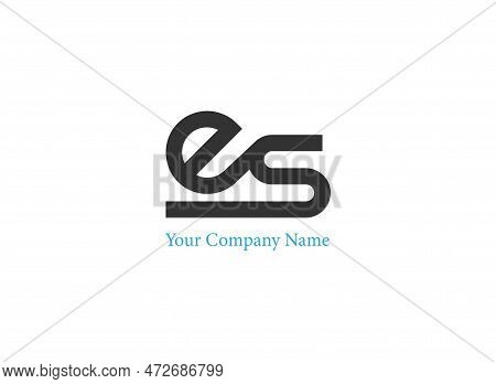 Initial Es Letter Logo Business Vector Template. Creative Letter Es Logo Design.