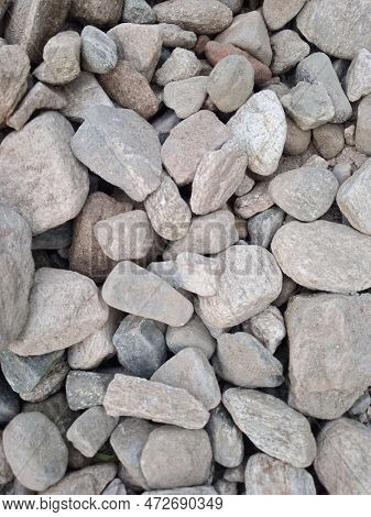 Brown Beautiful Nature Stone Art Randomly Pic