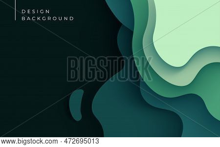 Multi Layers Green Vector & Photo (Free Trial) | Bigstock