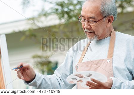 Asian Caregiver Helping Senior Male From Falling On The Ground. Older Elderly Man Patient Having Acc