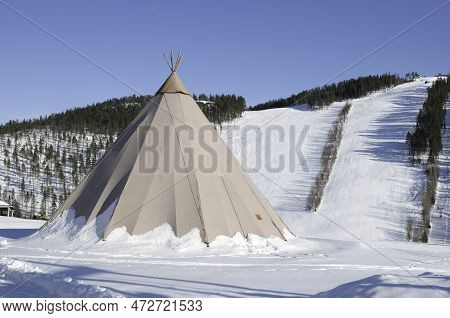 Storklinten, Ski Resort In The North Of Sweden