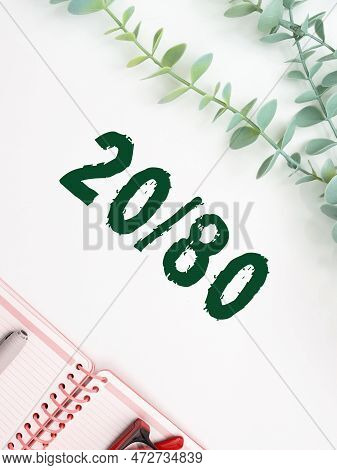 Inspiration Showing Sign 80 To 20. Pareto Principle Of Factor Sparsity Statistical Distribution Of D