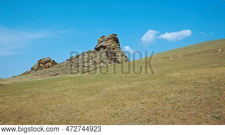 Saxon Castle - Rocks At Suvo Village Barguzin Valley,buryatia, Russia,