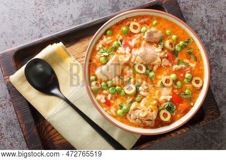 Asopao De Pollo This Comforting Puerto Rican Chicken And Rice Gumbo Dish Is Loved Throughout The Car