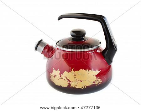 Red Tea Kettle