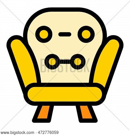 Lounge Rest Icon. Outline Lounge Rest Vector Icon For Web Design Isolated On White Background Color 