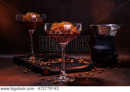 Espresso Coffee Slush Cocktail