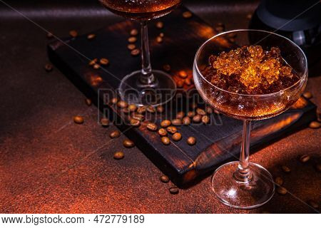 Espresso Coffee Slush Cocktail
