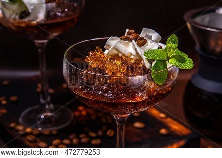 Espresso Coffee Slush Cocktail