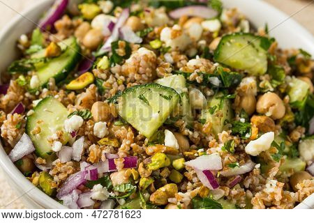 Jennifers Organic Raw Bulgar Wheat Salad