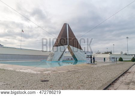 Lisbon, Portugal - December 4, 2022: Monument To The Overseas Combatants (monumento Aos Combatentes 
