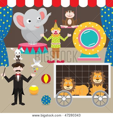 Circus Elements Set