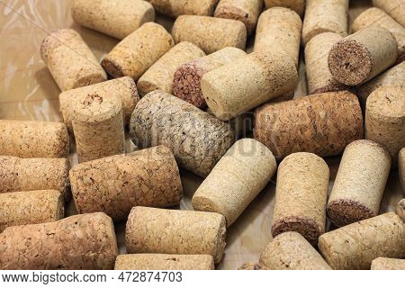 Wine Corks With Corks From Red Wine Bottles And Corks From White Wine Bottles Among Other Wine Corks
