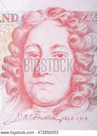 John Houblon A Portrait From English Money - Pounds
