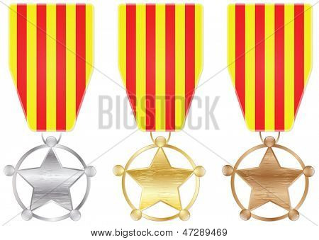Catalonia medaljer